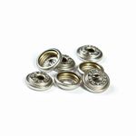 Часть кнопки Дельта (O-образная) ⌀14 мм (B-часть), никель, 100 шт