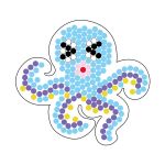 Термомозаика, №09 Осьминог, Hobbius TLS-01