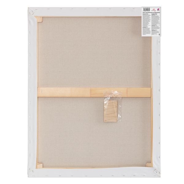 Холст грунтованный на подрамнике 70х90 см, 570 г/м², 2 шт, Слободской крупнозернистый, Vista-Artista AMLG-7090