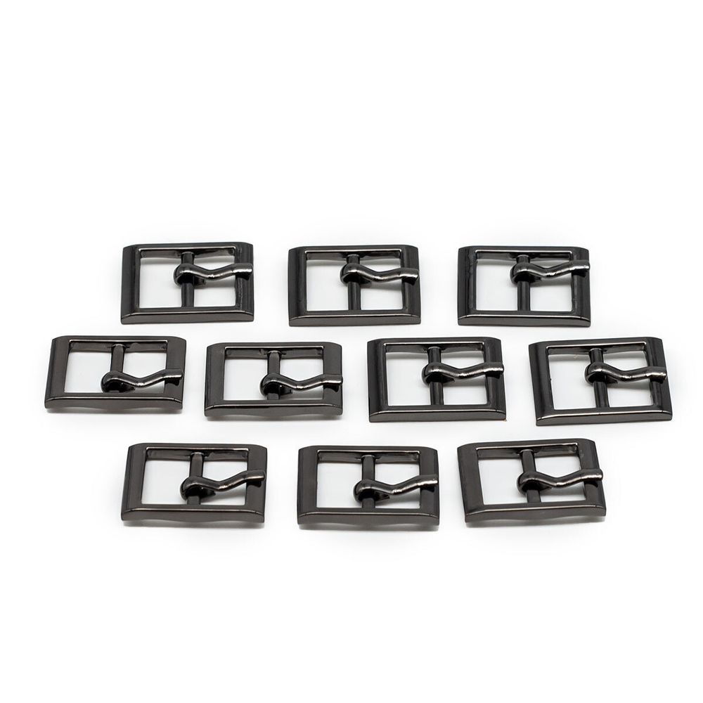 Пряжка 13 мм чер.никель мет, 20 шт