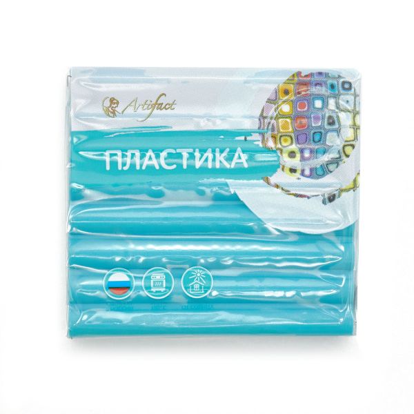 Полимерная глина Artifact, цв.165 аквамарин, 56 г