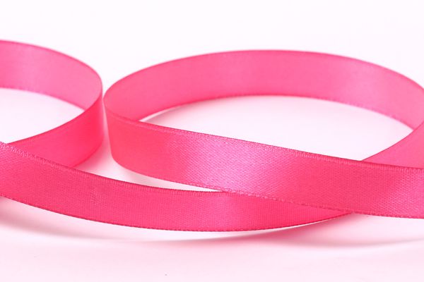 Лента атласная 1-сторонняя 12.0 мм / 33±2 метра, 014 яр.розовый, Gamma