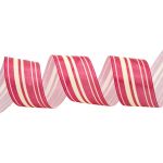 Лента атласная с рисунком 45.0 мм / 22.5±1 метров, Горизонталь, красный, Globus