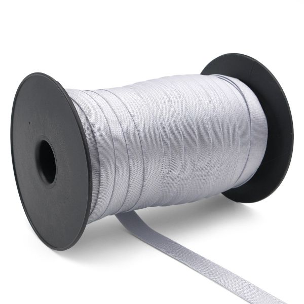 Резинка бельевая (бретелечная) 15.0 мм / 50 метров, св.серый, (ML200.015/1)