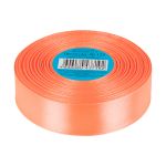 Лента атласная 1-сторонняя 25.0 мм / 33±2 метра, 125 красно-оранжевый, Gamma