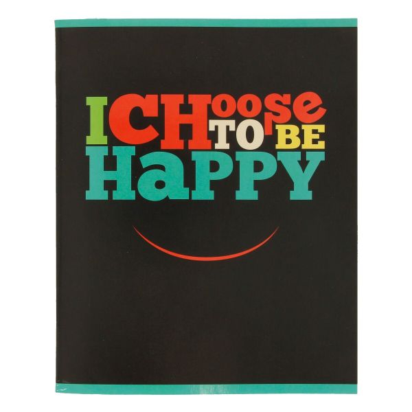 Тетрадь Шрифты A5 48 л. на скобе 60 г/м², 10 шт, клетка, SVT 481621 04 I choose т.синий, Светоч