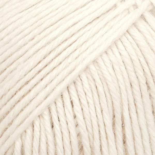 Пряжа Люблю вязать Фитнес 100 / уп.6 мот. по 50 г, 100 м, 001 белый