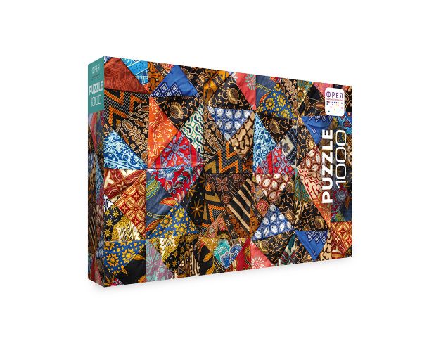 Пазл 1000 элементов, Лоскутное одеяло, PZL-1000/44, Фрея