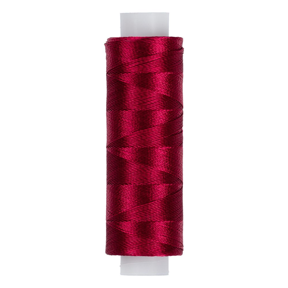 Нитки вышивальные Gamma V150/2, 10х200 ярдов, 3055 т.малиновый