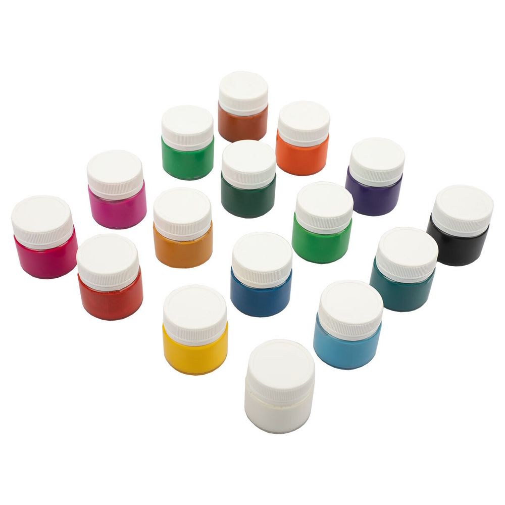 Краска гуашь Играй для детского творчества 16 цв. 20 мл, Лео LPG-0116