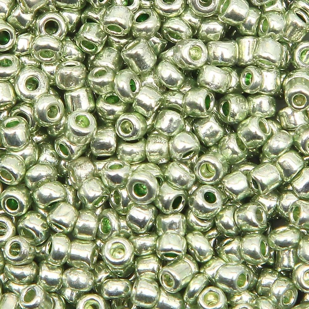 Бисер Astra&Craft 11/0 (2.1 мм), 200 г (10х20 г), цв. 1119 св. бирюза/глянцевое покрытие