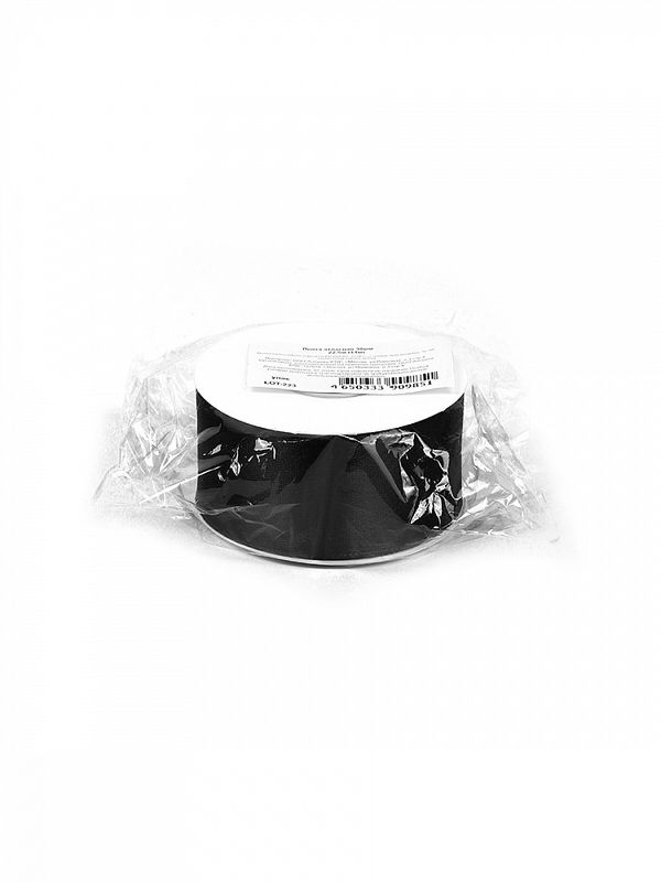 Лента атласная 1-сторонняя 38.0 мм / 22.5±1 метра, 3173 черный, Magic4Hobby