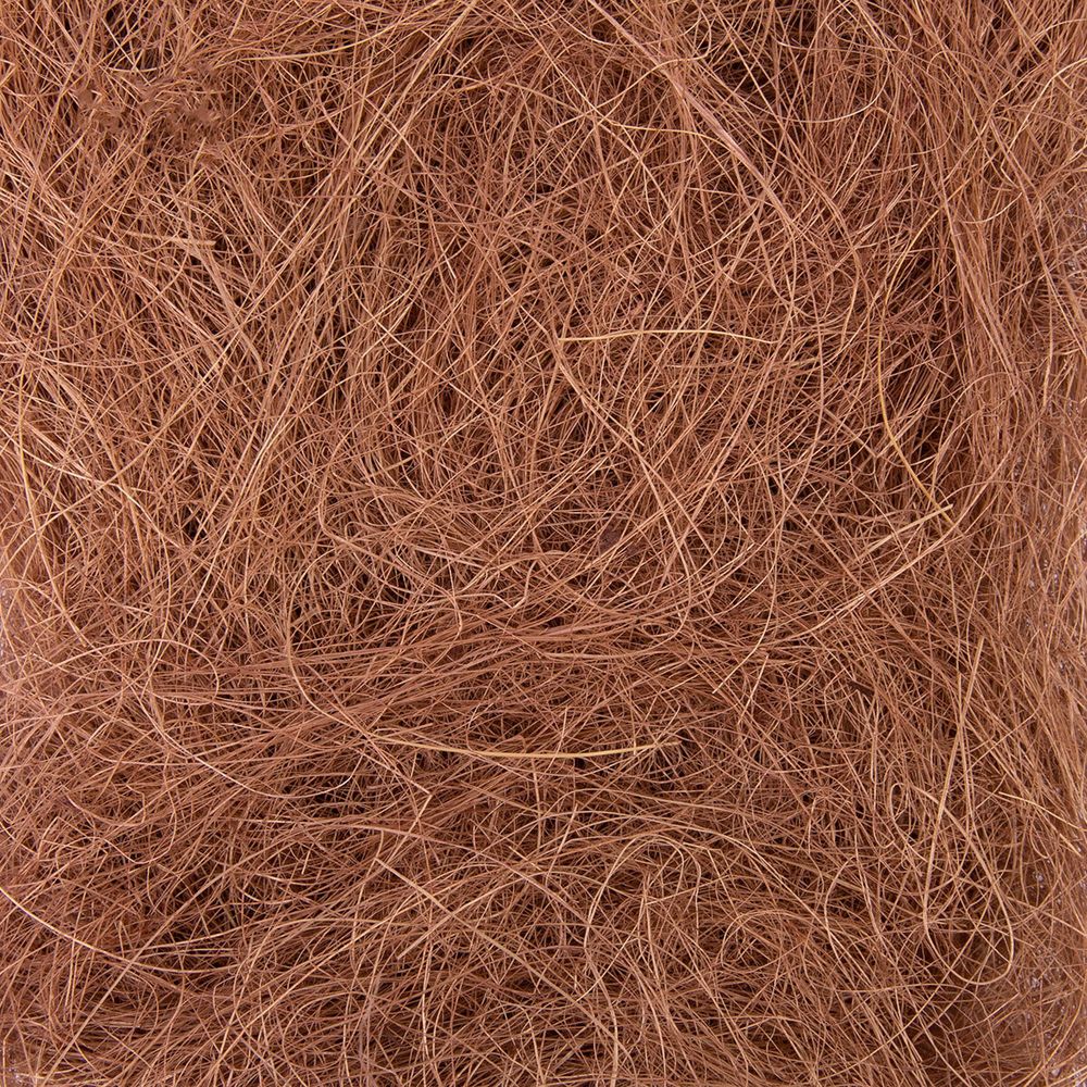 Сизалевое волокно 20 г,±3 г, св. коричневый, Blumentag BHG-20