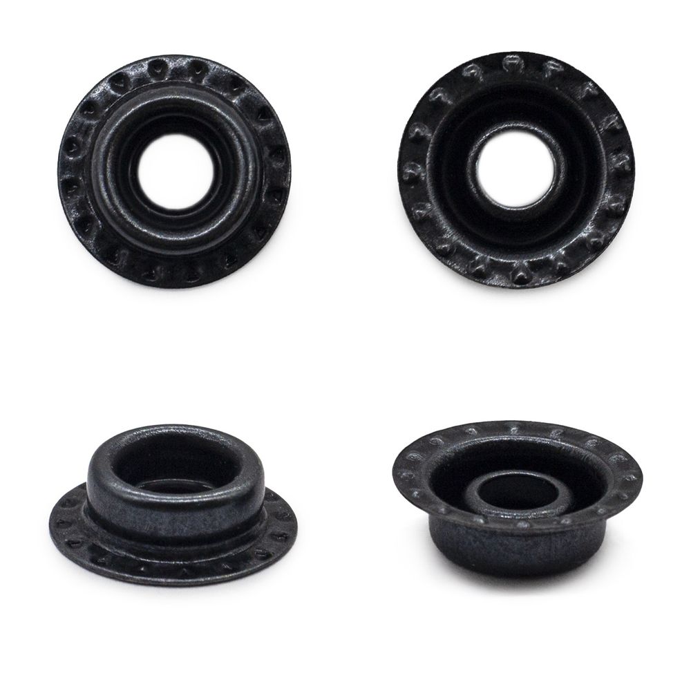 Часть кнопки Дельта (O-образная) ⌀14 мм (C-часть), 9 чернение (C-часть), 100 шт