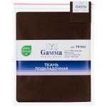 Ткань подкладочная (таффета) 76±2 г/м², 142х150 см, №19-1215 т.коричневый, Gamma TR76N