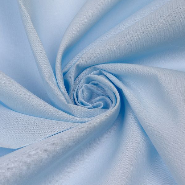 Батист 72 г/м², 150 см / 5 метров, TBY.Bt.26.5, цв.св.голубой