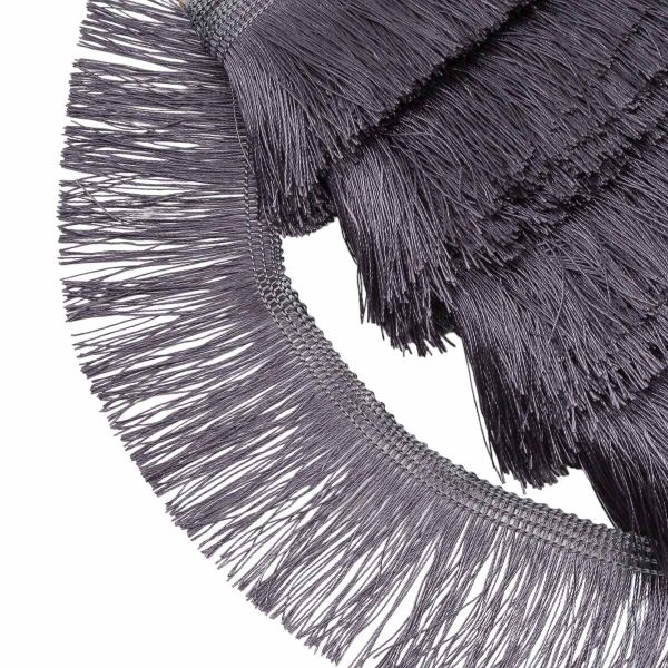 Бахрома отделочная 63.0 мм / 25 метров, 301 темно-серый, 0390-0310