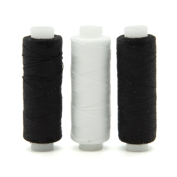 Швейные нитки (набор) армированные 28S/2,150ярд, 3 шт/набор 