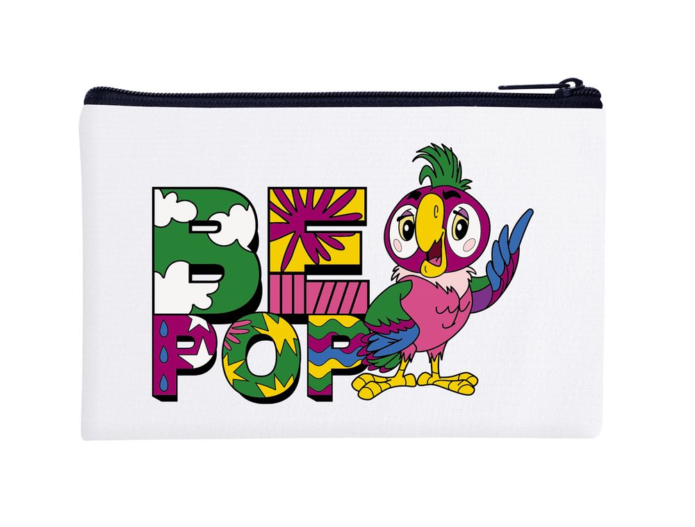 Раскраска на косметичке Фрея, Союзмультфильм. Кеша в стиле поп