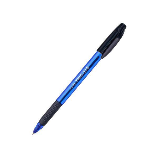 Ручка шариковая Tri-Grip blue barrel 0.7 мм 12 шт, 0747 цвет чернил: синий, Cello, 0747