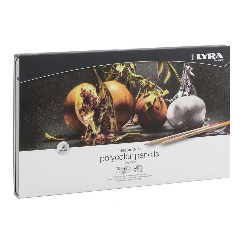 Набор цветных карандашей Rembrandt Polycolor заточенные 72 цв, Lyra L2001720