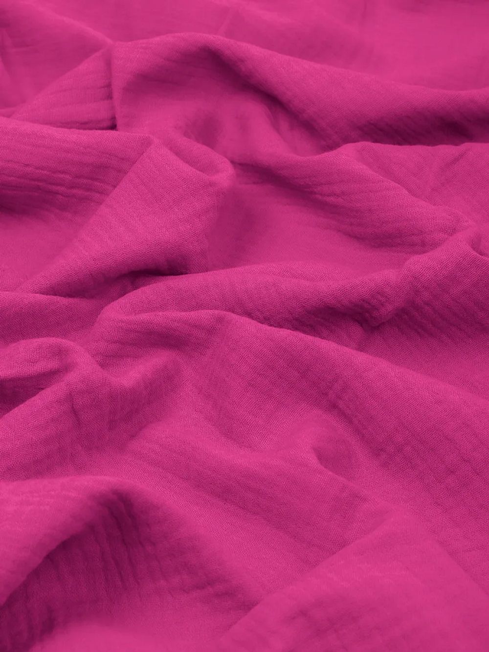 Муслин 125 г/м², 130 см / 25 метров, TBY.Mus.24723.51, цв.51 ярко-розовый