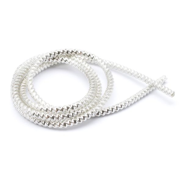 Трунцал зигзаг Серебро 2,5 мм, 5±0.1 грамм, ТЗ003НН25