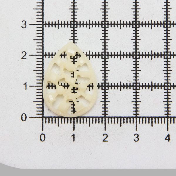 Украшение 18х25 (белый), CON2518, 5 шт