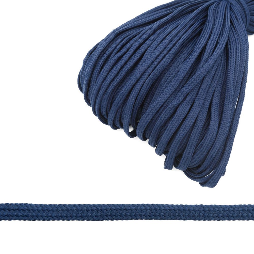 Шнур плетеный 8.0 мм / 100 метров, 030 т.синий