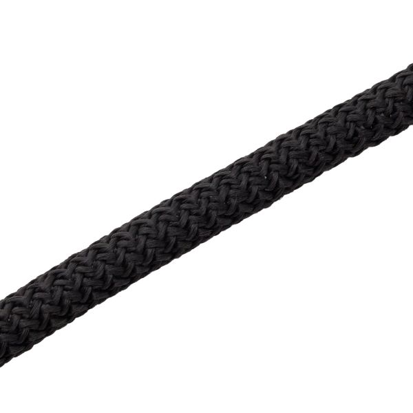 Шнур отделочный ⌀9.0 мм / 25 метров, черный (полиэстер 74%, полипропилен 26%), Р5458