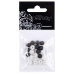 Бусины стекло ⌀6 мм, 100 шт (5х20 шт), №01 ассорти, Zlatka LVBD-01