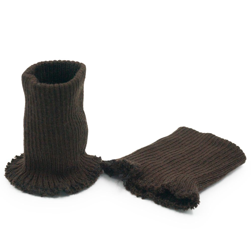 Манжеты трикотажные 7.0х9.5 см, 1 пара, в-42 шоколад