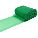 Лента для бантов (капрон) 11 см, 25 м (зеленый) С3503