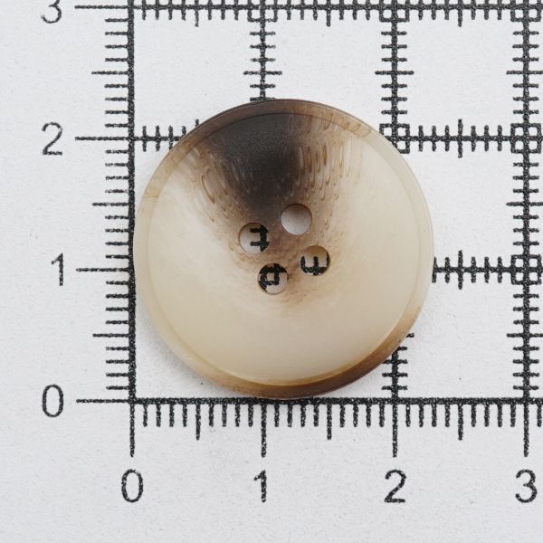Пуговицы 4 прокола 36L=23 мм, пластик (имитация рога), col.C светло-коричневый, 36 шт, CN2812