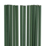 Проволока флористическая в оплетке ⌀0.7 мм, 5х30 шт, 40 см, 01зеленый, Blumentag PGW-0.7