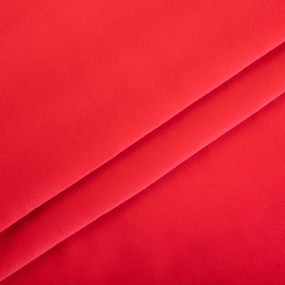 Микровелюр 312±5 г/м², 160 см / 5 метров, 021 красный, Gamma MCV