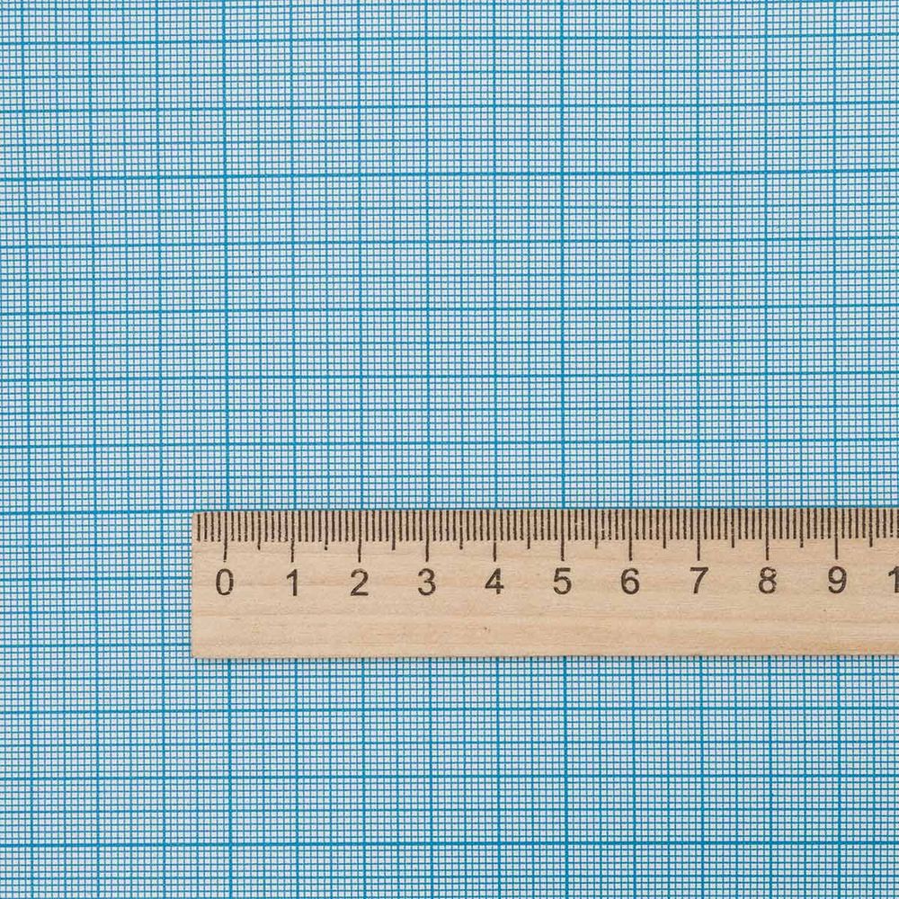 Бумага масштабно-координатная 60 г/м², 64 cм / 20 метров, цв. голубой
