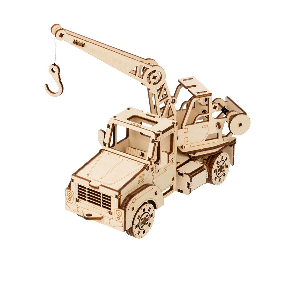 Пазл 3D фанера BIR-004, автокран, Rezark BIR-004