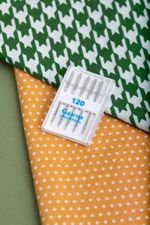 Иглы для швейных машин базовые универсальные 130/705 H, №120, 5 игл, М, Gamma NU №120