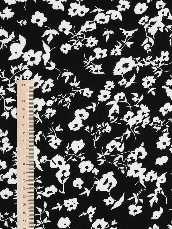 Штапель 90 г/м², 145 см / 2 метра, TBY Vi-E1143-2 цв.E1143-2