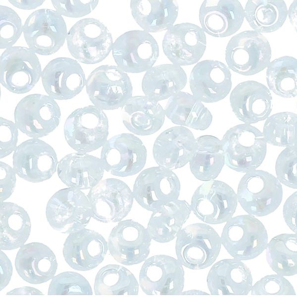 Бисер Toho Magatama 2 (3 мм), 25 г (5х5 г), 0161 прозрачный/Перламутр