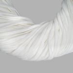 Шнур обувной плетеный ⌀6.0 мм / 100 метров, (диаметр ±1 мм), 003 белый