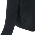 Резинка тканая 35.0 мм / 20 метров, черный