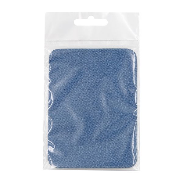 Термозаплатка, джинс, 90x120мм (голубой (blue1)), AZ08, 2 шт