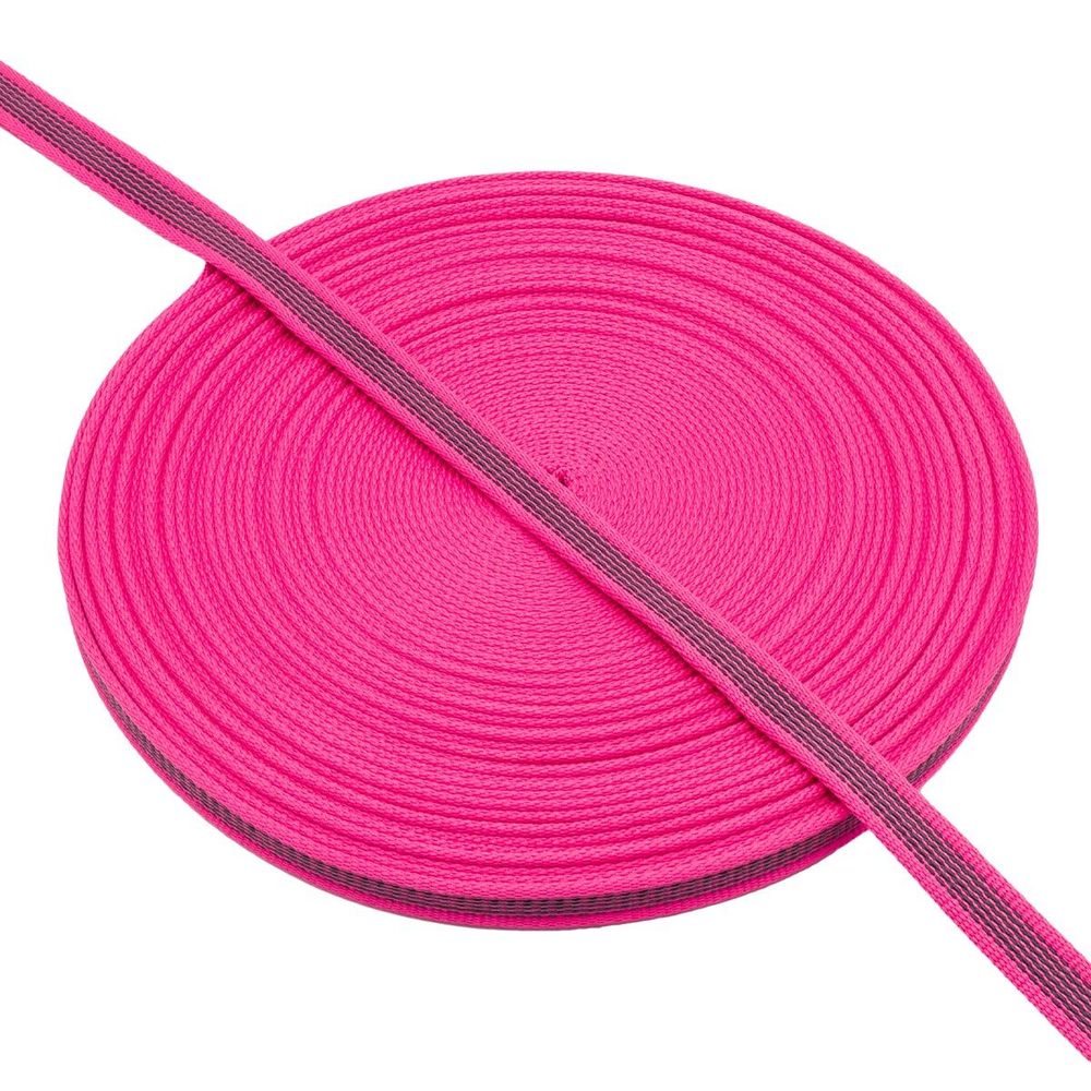 Стропа (ременная лента) 18 мм / 25 метров, 33 г/п.м., (Мн), 168 ярко-малиновый, 9969