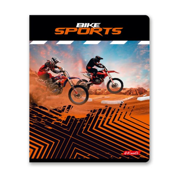 Тетрадь ученическая общая, A5+ 80 л. на скобе 65 г/м², белизна 100%, 5 шт, клетка в термоусадочной пленке, 000485 Мотофристайл, Светоч 80ТСК5_0_2_1