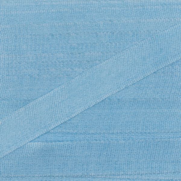 Лента (тесьма) шелковая 7.0 мм / 45.5±0.5 метров, №253 голубой, Gamma SR-7