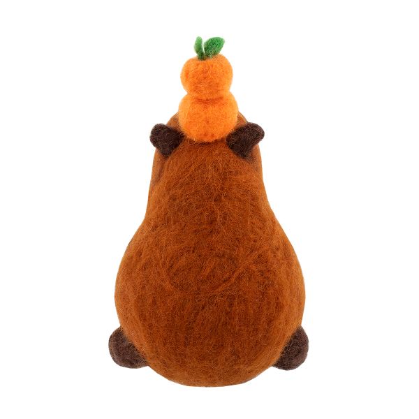 Набор для валяния Miadolla WT-0216, Капибара Карри, 12 см