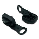 Слайдер (замок) для молнии трактор Arta Т6 (6 мм), реверсивный, 077 черный, уп.10 шт