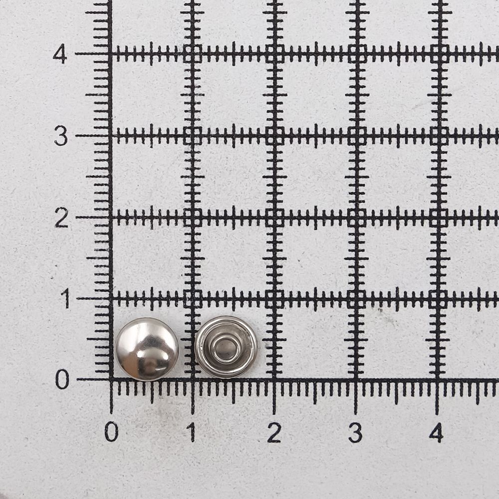 Хольнитены ⌀8 мм, |БЕЗ ГВОЗДЯ|, BIG, никель, 100 шт